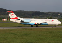 OE-LVA @ LOWW - Austrian Fokker 100 - by Thomas Ranner