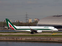 EI-RNE @ EGLC - Preparing to depart from London City Airport. - by Jonathan Allen