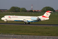 OE-LVF @ LOWW - Austrian Fokker 100 - by Thomas Ranner