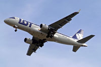 SP-LIB @ EGLL - Embraer Emb-175-200LR [17000132] (LOT Polish Airlines) Home~G 20/08/2011. On approach 27R. - by Ray Barber
