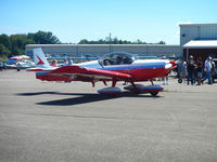 N21VL @ UCP - Taxiing to takeoff after UCP Wheels and Wings Airshow - by Arthur Tanyel