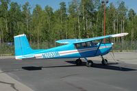 N7031M @ IYS - C.175 at ramp of Wasilla airport AK - by Jack Poelstra