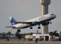 N641JB @ PBI - Jet Blue A320 - by Florida Metal