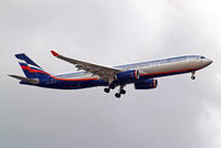 VQ-BCU @ EGLL - Airbus A330-343X [1065] (Aeroflot Russian Airlines) Home~G 26/03/2010. On approach 27L.