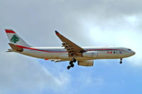 F-ORMA @ EGLL - Airbus A330-243 [926] (Middle East Airlines) Home~G 28/07/2012. On approach 27L.