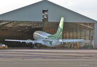 N470AC @ EGHH - ex HZ-AMC before repaint to corporate scheme - by John Coates