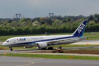 JA827J @ EDDL - Arrival from Tokyo-Narita.... - by Holger Zengler