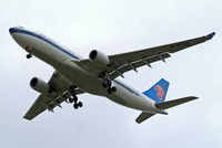 B-6532 @ EGLL - Airbus A330-223 [1244] (China Southern Airlines) Home~G 16/06/2013. On approach 27R.