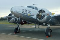 VH-HID @ YTEM - 1937 Lockheed 12A Electra Junior, c/n: 1262 at Temora - by Terry Fletcher