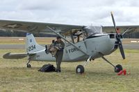 VH-FAC @ YTEM - 1952 built Cessna O-1G Bird Dog, c/n: 22448 at Temora-ex USAF 51-12134 - by Terry Fletcher