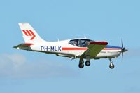 PH-MLK @ EGSH - On approach to runway 09. - by Graham Reeve