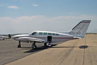 N747WS @ CNM - N747WS Cessna 402C CNM 1.7.05 - by Brian Johnstone