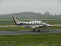 D-IIKM @ EGCC - just taxied off the (OCS-RAMP)
