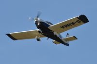 G-KIMA @ EGFH - Visiting Zenair Zodiac departing Runway 22. - by Roger Winser
