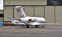 N33VC @ EGHH - At Sigs - by John Coates