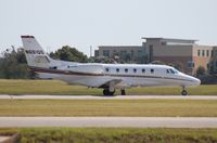 N681QS @ ORL - Net Jets C560XL