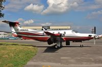 N561GG @ EGHH - At Pilatus Centre - by John Coates
