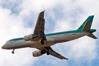 EI-CVB @ EGLL - Airbus A320-214 [1394] (Aer Lingus) Home~G 28/07/2013. On approach 27R. - by Ray Barber