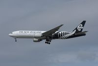 ZK-OKC @ YVR - Arrival from Auckland in its latest livery