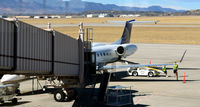 N14203 @ KCOS - At the gate Colorado Springs - by Ronald Barker