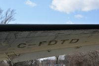 C-FDTD @ CYHU - Was supposed to be  preserved part of the collection of the Air and Space Museum of Quebec (Fondation Aerovision Quebec) but he's abandoned in place since over 15 years engineless on the site of the Saint-Hubert airport. - by Claude Lafreniere