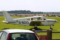 G-BZIO @ EGBP - Piper PA-28-161 Warrior III [2842085] Kemble~G 10/08/2012 - by Ray Barber