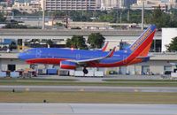 N710SW @ FLL - Southwest 737-700 - by Florida Metal
