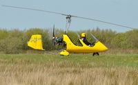 G-CFWD @ EGFH - Resident MTO Sport autogyro. - by Roger Winser