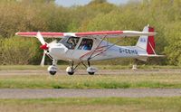 G-CEHG @ EGFH - Resident FB100 returning after a local flight. - by Roger Winser