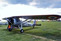 F-BGUZ @ EGTC - Morane-Saulnier MS.317 [6560/306] Cranfield~G 06/07/1985. Taken from a slide.