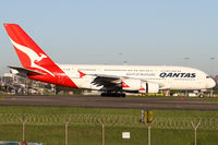 VH-OQH @ YSSY - taxiing from 34L - by Bill Mallinson