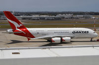 VH-OQK @ YSSY - pushing back - by Bill Mallinson