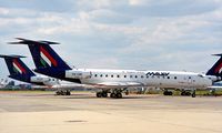 HA-LBK @ LHBP - Tupolev Tu-134A-3 [1351302] (Malev) Budapest-Ferihegy~HA 15/06/1996
