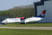 YU-ALP @ EHLE - In its new livery. Nearly ready. - by Jan Bekker