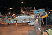 N109MS @ KFFO - This fine example of Germany's most common fighter during World War II is now on display at the National Museum of the US Air Force.  It was formerly 610824 with the Bulgarian Air Force and 9664 with the Yugoslav Air Force. - by Daniel L. Berek