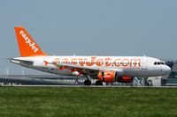 G-EZBG @ LFPG - Airbus A319-111, Landing Rwy 08R, Roissy Charles De Gaulle Airport (LFPG-CDG) - by Yves-Q