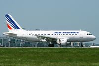 F-GRHD @ LFPG - Airbus A319-111, Landing Rwy 08R, Roissy Charles De Gaulle Airport (LFPG-CDG) - by Yves-Q