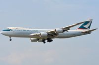 B-LJM @ EDDF - Cathay Pacific B748F arriving in FRA - by FerryPNL