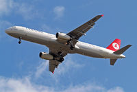 TC-JRD @ EGLL - Airbus A321-231 [3015] (THY Turkish Airlines) Home~G 02/08/2011. On approach 27R.