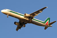 EI-IXO @ EGLL - Airbus A321-112 [0495] (Alitalia) Home~G 02/11/2012. On approach 27R.