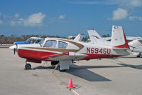 N6945U @ MTH - N6945U Mooney M20E MTH 28.1.06 - by Brian Johnstone