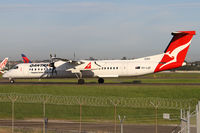 VH-LQF @ YSS - taxiing to 34R - by Bill Mallinson