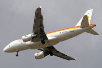 EC-LEI @ EGLL - EC-LEI   Airbus A319-111 [3744] (Iberia) Home~G 08/08/2011. On approach 27R.