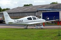 G-ZOGT @ EGBJ - Cirrus Design SR-20GTS [2010] Staverton~g 13/08/2011 - by Ray Barber