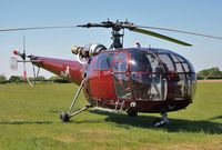 N2UH @ EGBR - Alouette III - by John Coates