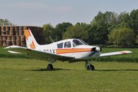 G-BGAX @ EGBR - Departing - by John Coates