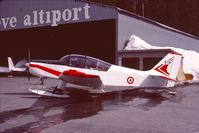 F-ZJOC @ LFHM - Scanned Kodachrome_25 slide. This plane showing no outside registration marks belongs to the French flight test center. - by J.P Contal