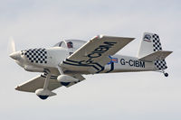 G-CIBM @ EGFH - Resident Vans RV-8 shortly after takeoff from runway 22 at EGFH. - by Derek Flewin