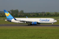 G-DAJC @ LOWW - Condor B767-300ER arriving from Punta Cana