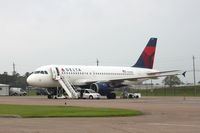 N331NB @ KHOU - Airbus A319 - by Mark Pasqualino